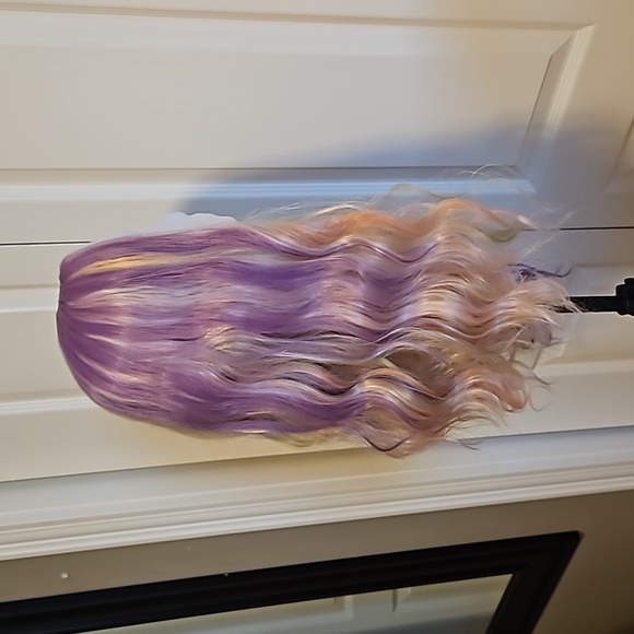 Lace front synthetic wig-colorful - Picture 4 of 8
